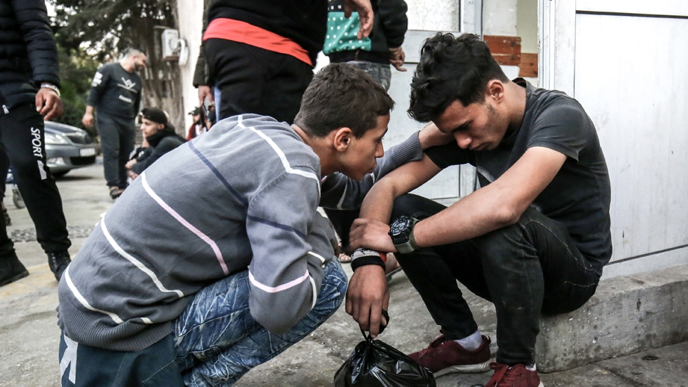 Palestinian teenagers