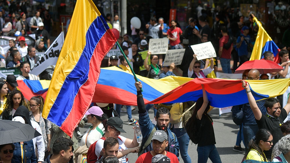 Colombia strike