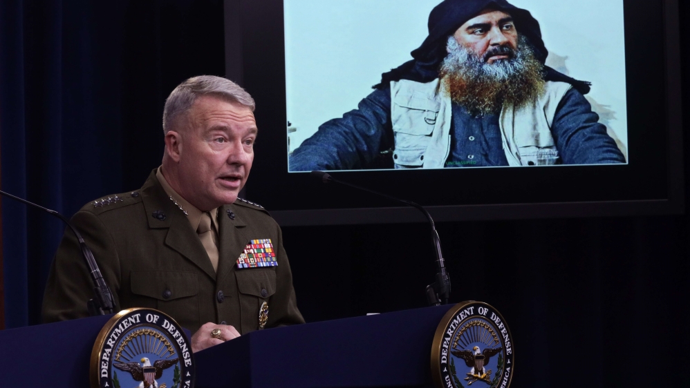 Military And Defense Department Officials Provide Update On Al-Baghdadi Raid