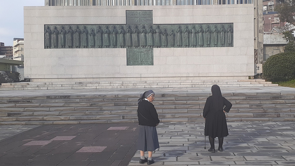The Site of the Martyrdom of the 26 Saints of Japan in Nagasaki where Pope Francis is expected to pay his respects when he visits Japan later this week.