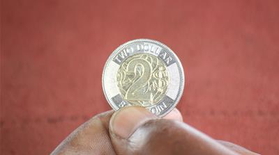 The new Zimbabwean dollar coin went into circulation on Tuesday