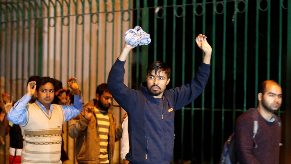 India protests