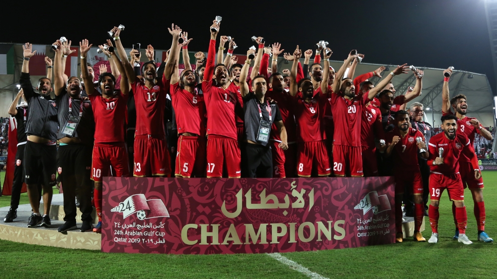 Bahrain were finally able to break through after finishing runners-up four times