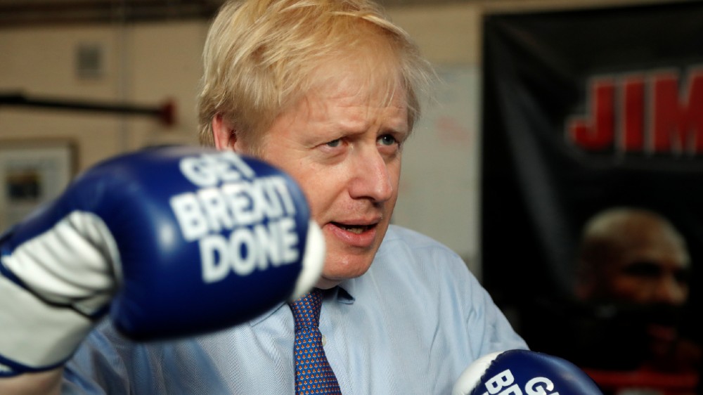 Boris punch - reuters
