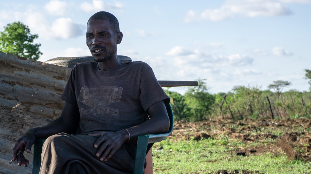 Farmer Sikhumbuzo Mlilo says he has been threatened with eviction by the government