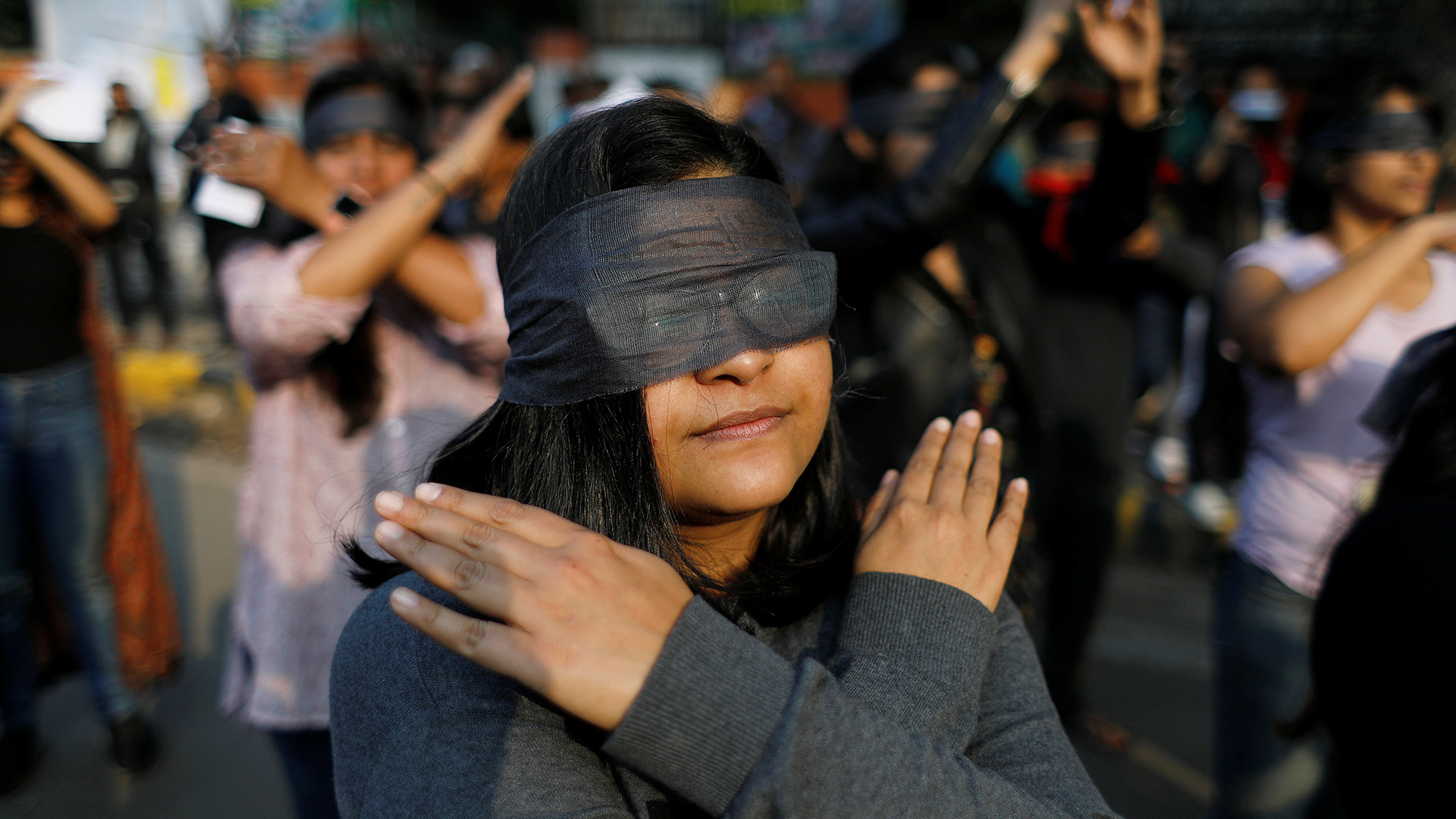 Since India’s anti-rape movement grew, more women have started participating in public demonstrations. File: December 7, 2019 [Reuters]