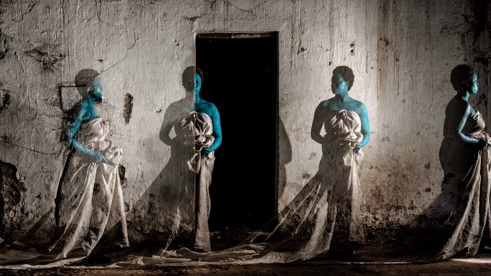 Indigogo 4 (2018), by Stacey Gillian Abe [Courtesy of Stellenbosch Triennale]