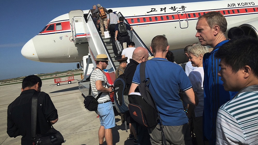 North Korea tourists