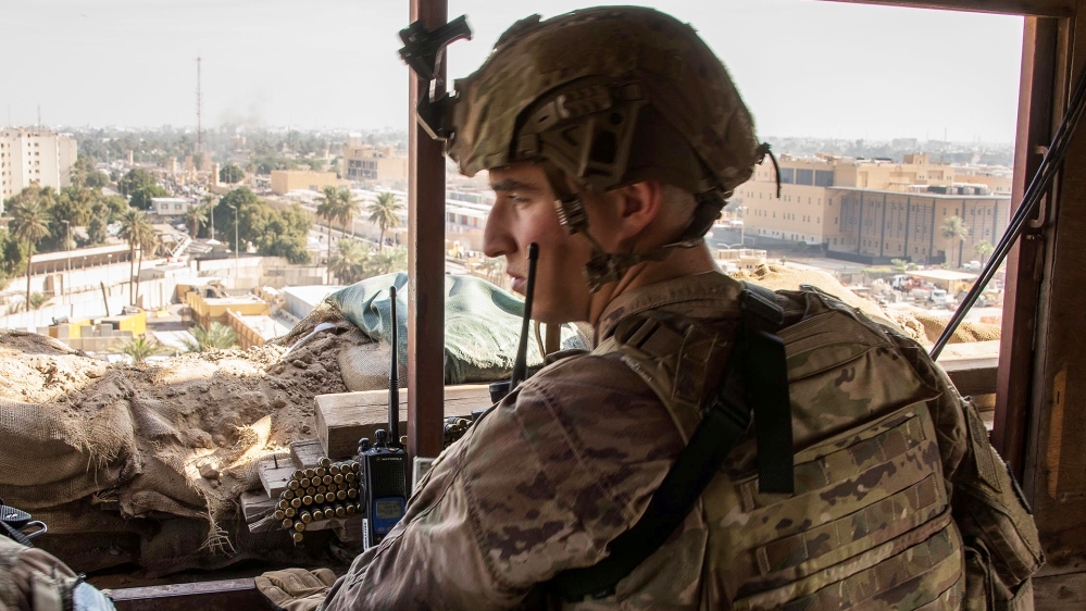US military in Baghdad