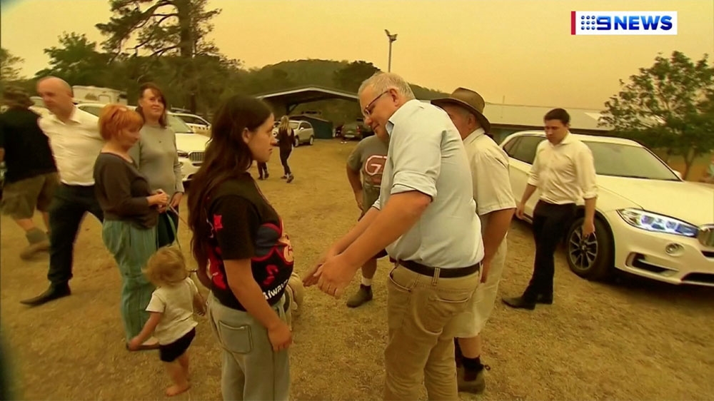 Australia fires Morrison
