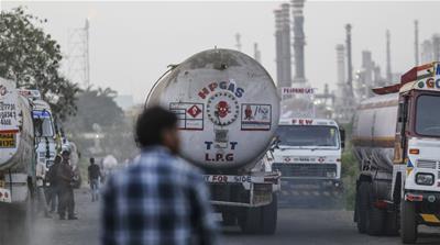 India fuel tanker