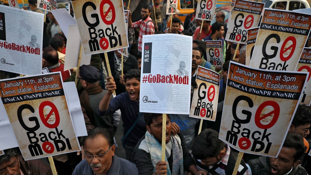 India protests