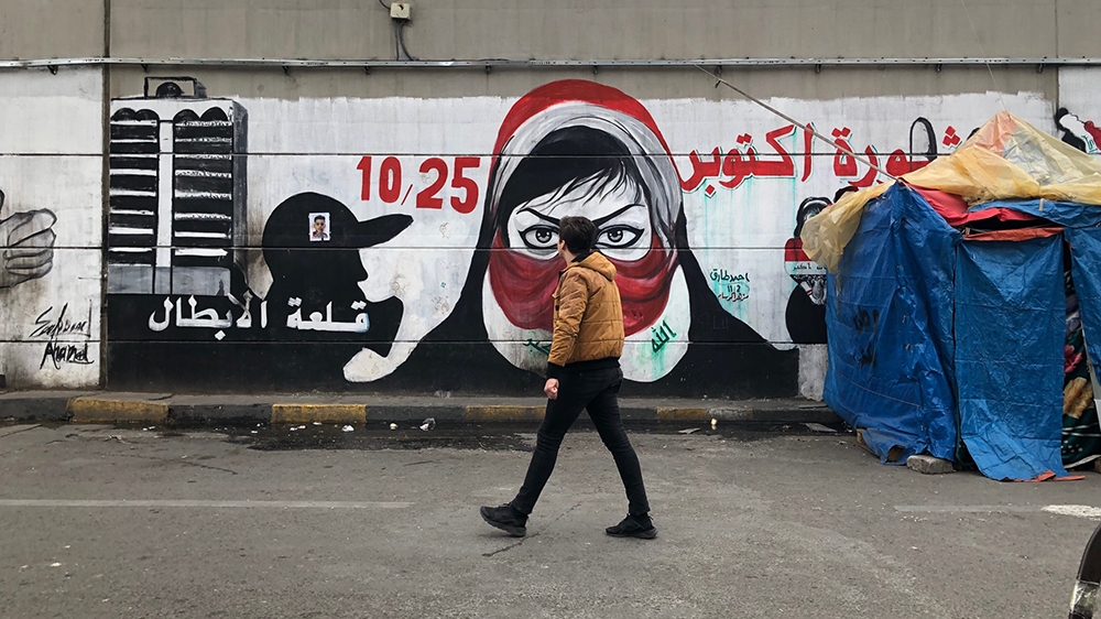 Iraqi students  [Linah Alsaafin/Al Jazeera]