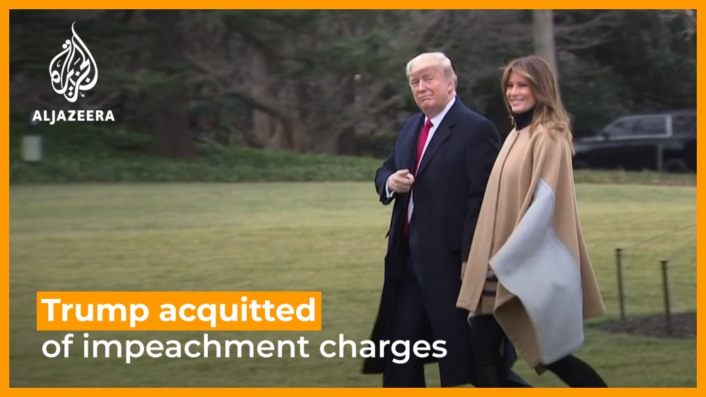 Trump acquitted in impeachment trial