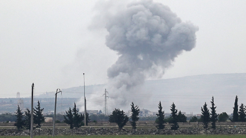 Syria air strike