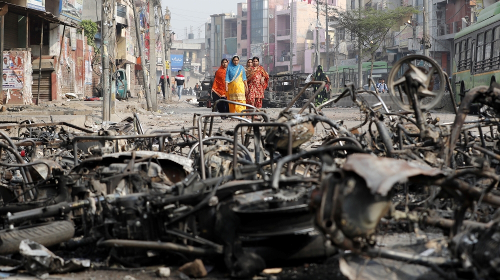 Delhi riots / Manash