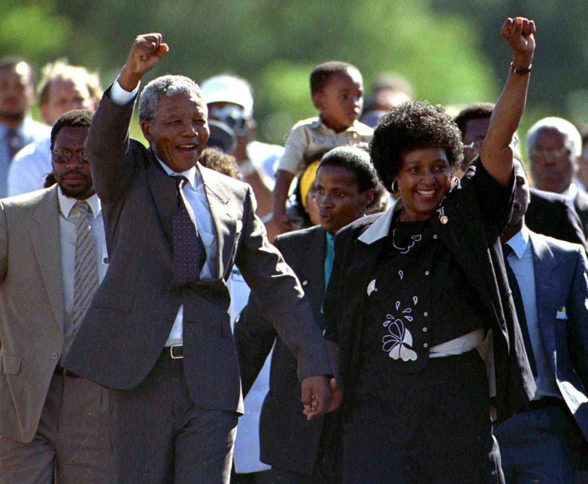 South Africa turned the page on its violent political past June 2 as it voted peacefully in a watershed election expected to send Nelson Mandela into retirement with a landslide for his ruling party.