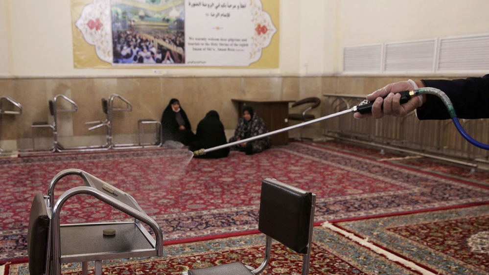 Sanitiser Iran 