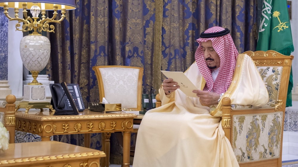 Saudi Arabian King Salman bin Abdulaziz al-Saud