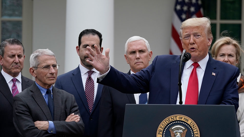 Trump coronavirus 