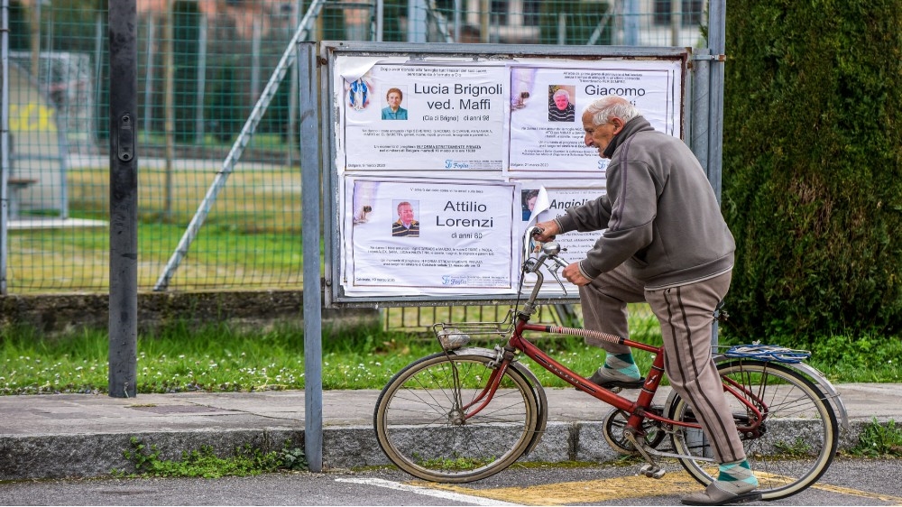 Elderly Italian man