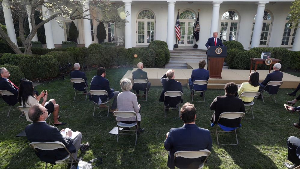 Trump briefing
