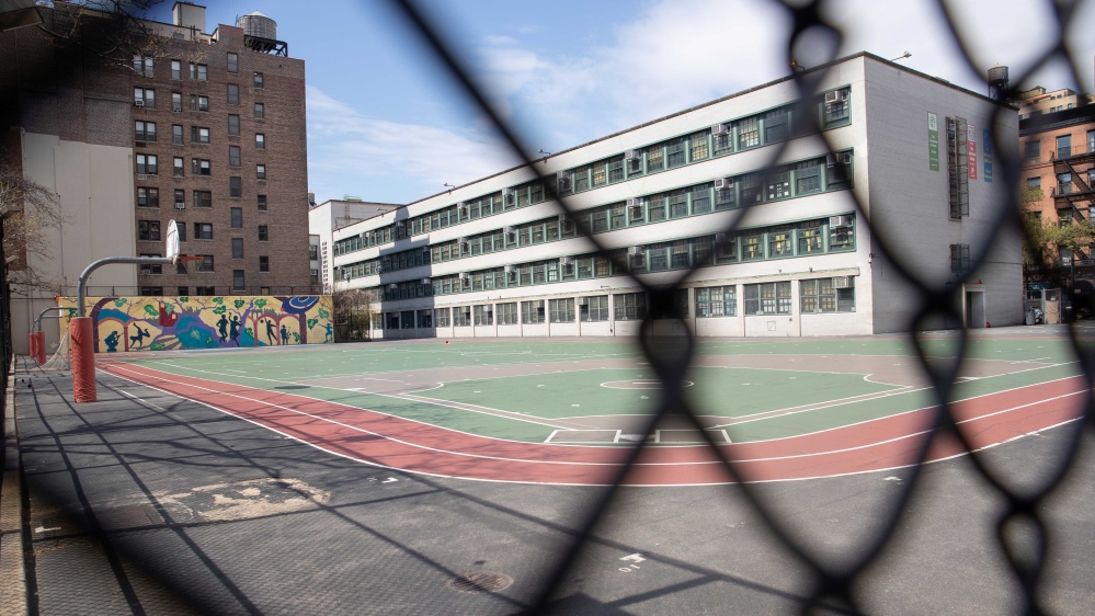 Empty school