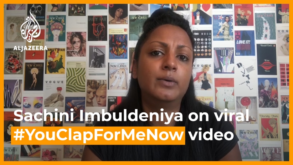 Sachini Imbuldeniya on viral #YouClapForMeNow video