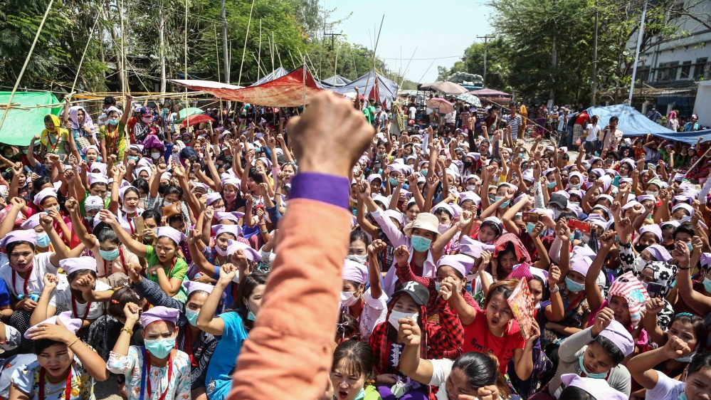 Myanmar protest