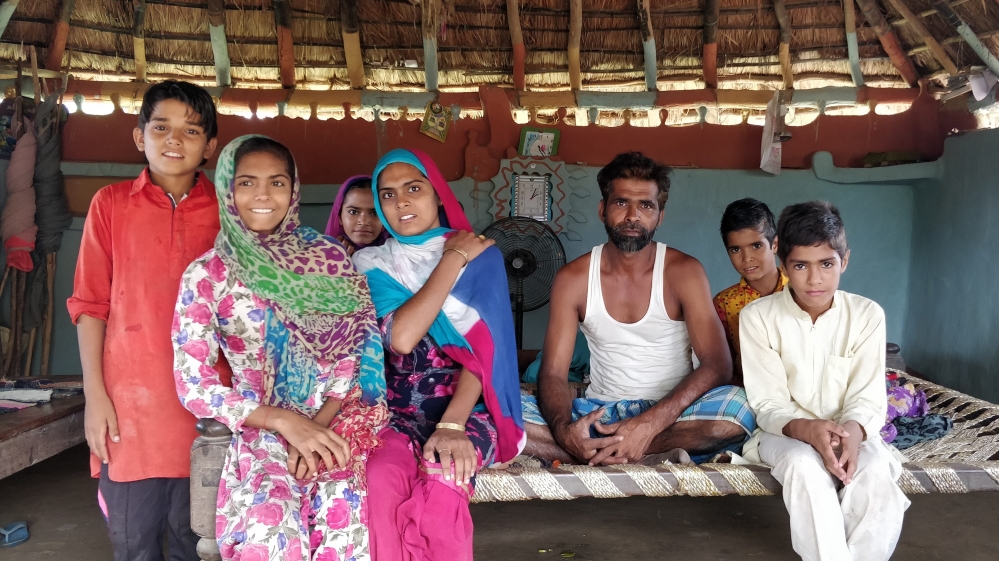 Mohammad Ilamir and his family live in a spacious hut in Gaindikhata’s Gujjar Basti