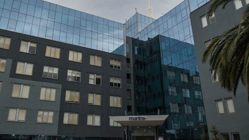 The Mantra hotel in suburban Melbourne is what is known as an ‘Alternative Point of Detention’ and one floor is being used to hold a number of asylum seekers with up to people in each room