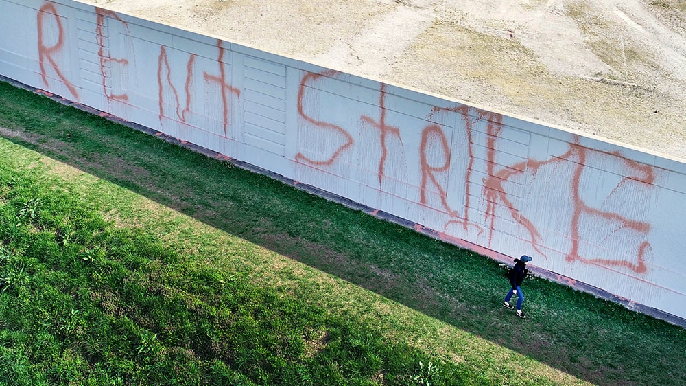 US rent strike