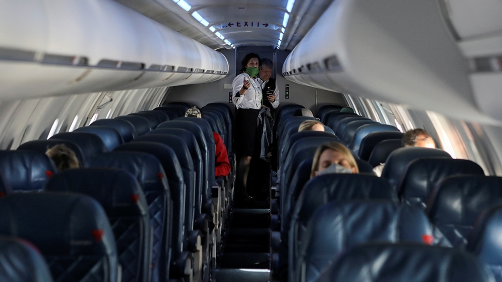 IATA airlines facemasks