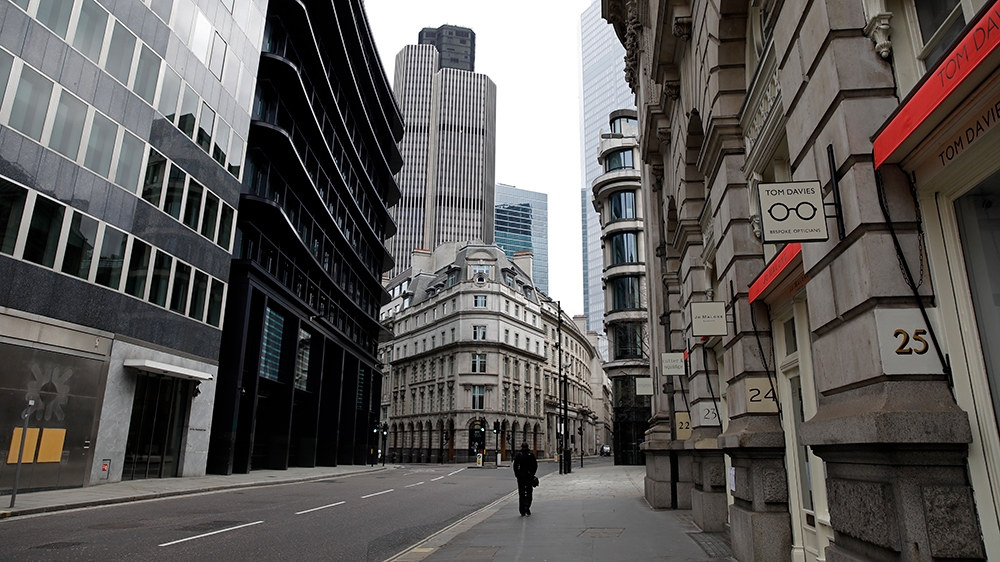 empty london
