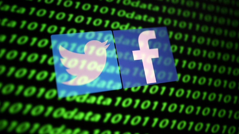 Twitter Facebook stock image - reuters