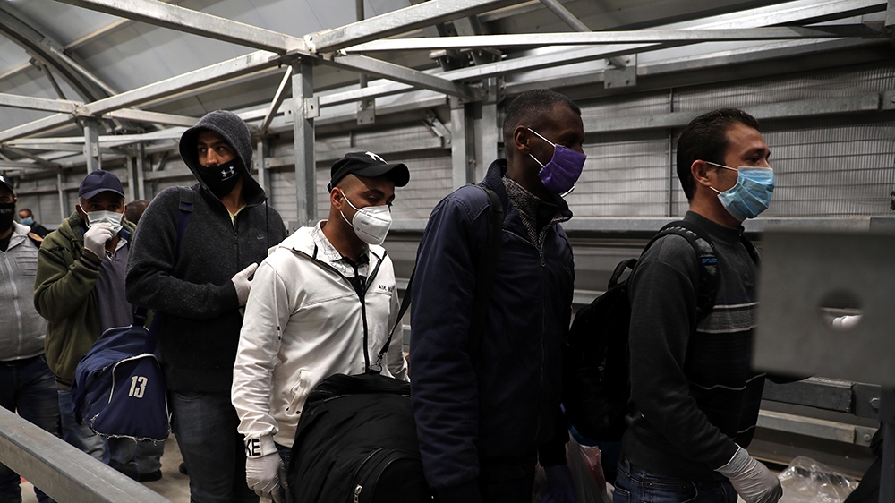 Palestinian workers