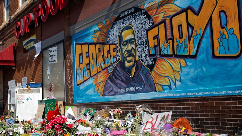 George Floyd memorial 