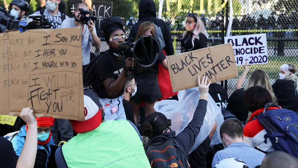 Washington protest