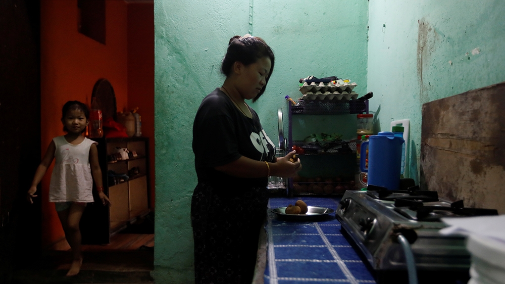 Nepali housewife Shiba Kala Limbu