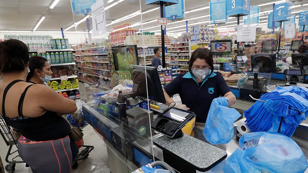 Grocery coronavirus