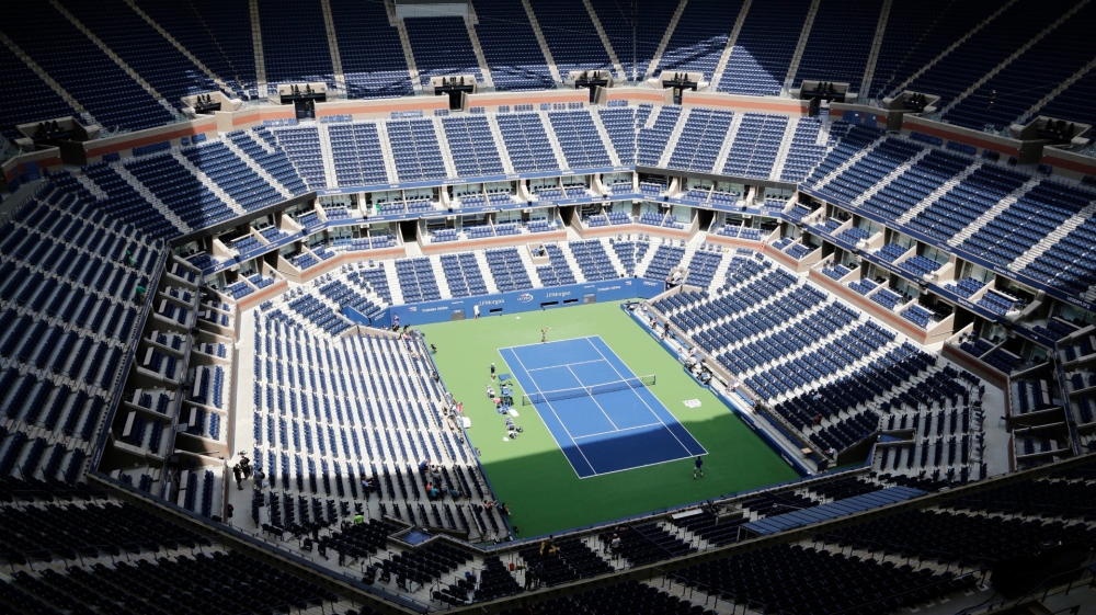 The US Open will take place without spectators from August 31 to September 13 in New York