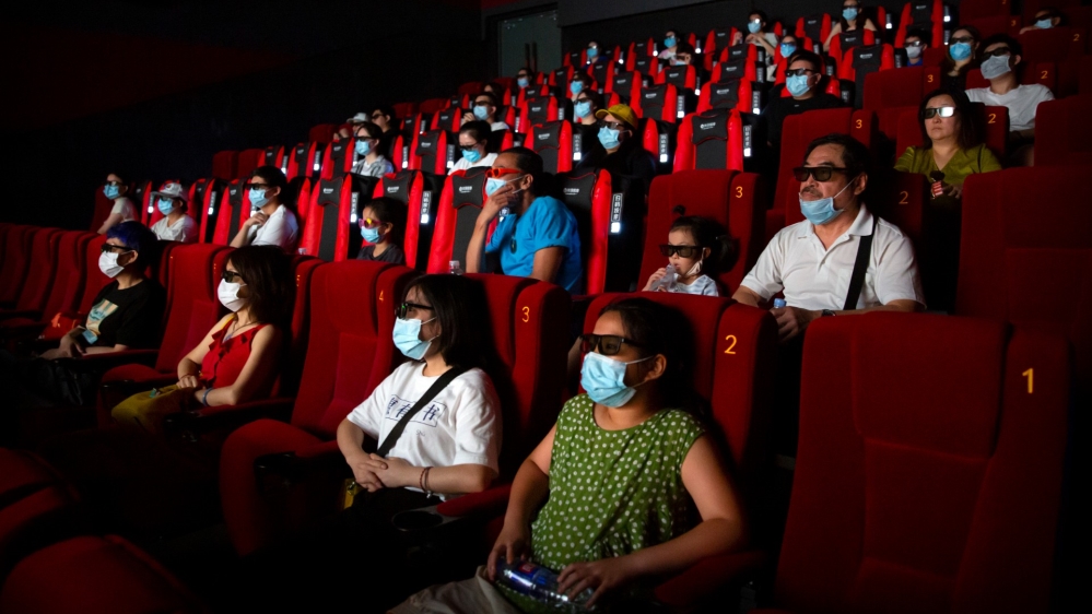 APTOPIX CHINA MOVIES RETURN