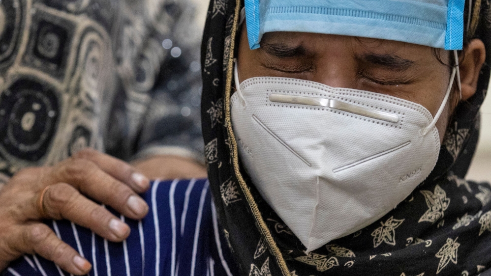 The spread of the coronavirus disease (COVID-19) in New Delhi