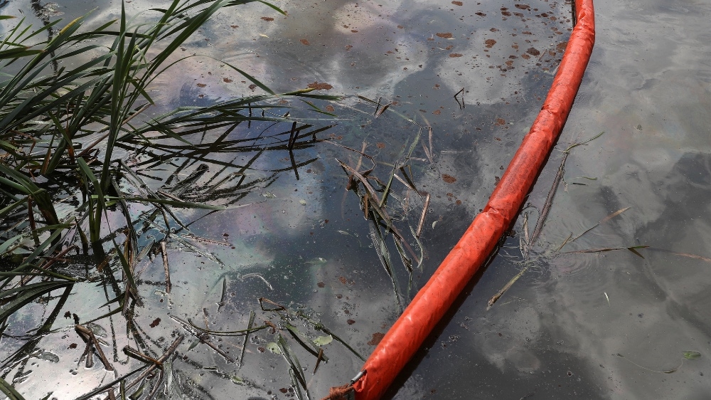 Russia oil spill
