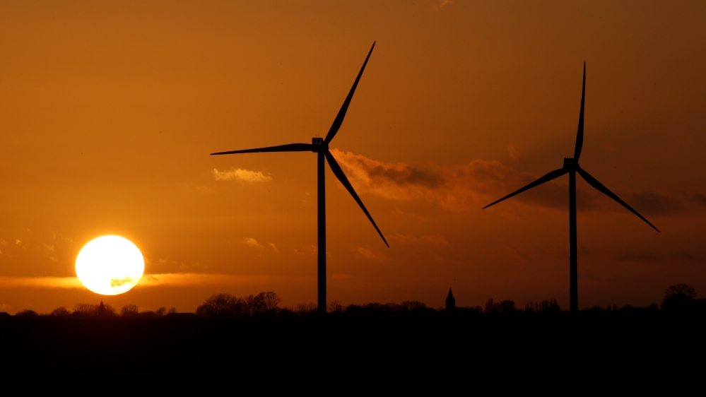 Wind turbines France