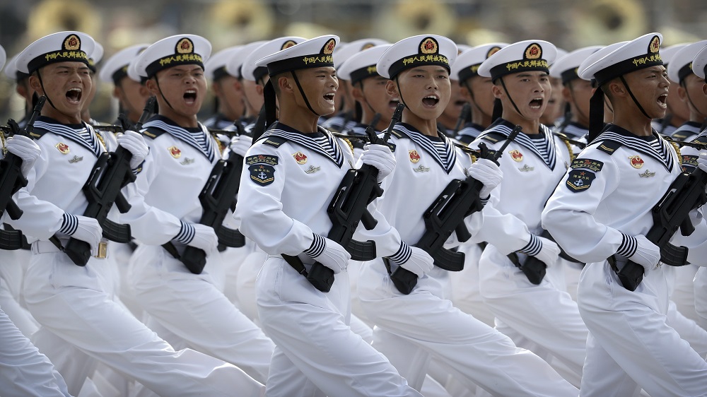 China soldiers