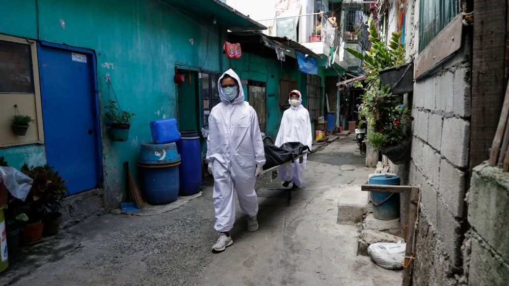 Since a lockdown was eased in June, Manila has experienced a sharp rise in infections and deaths