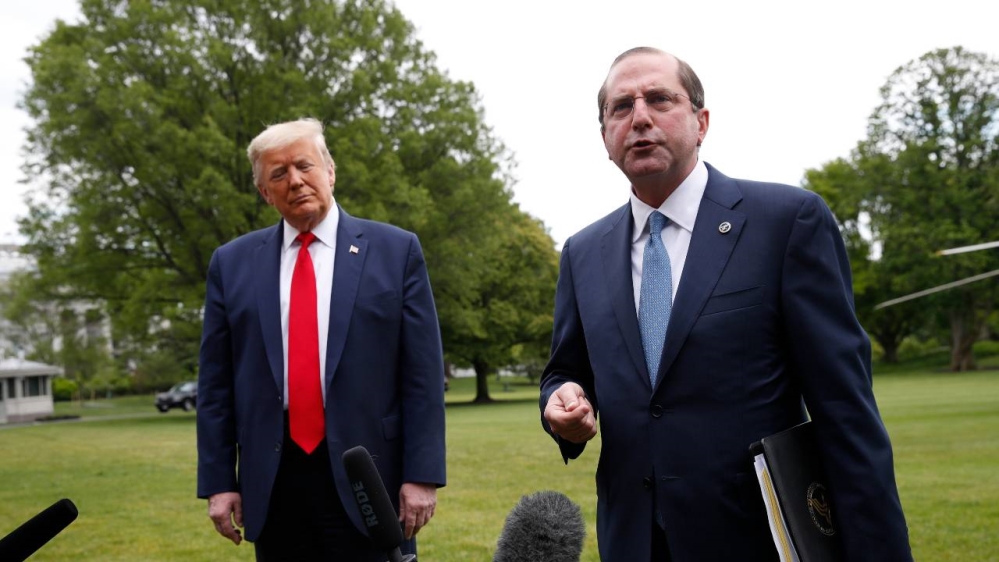 Trump - Azar