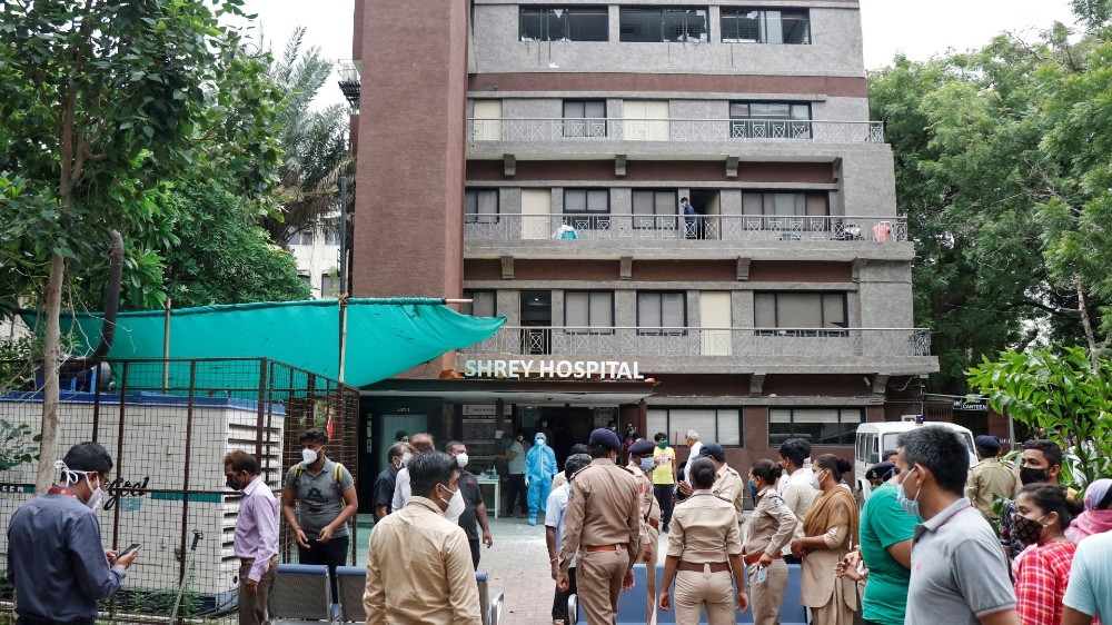 Ahmedabad hospital, Gujarat, India