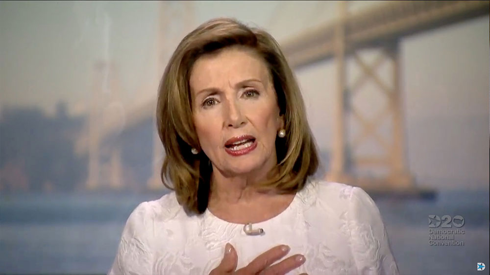 Nancy Pelosi at Dem convention